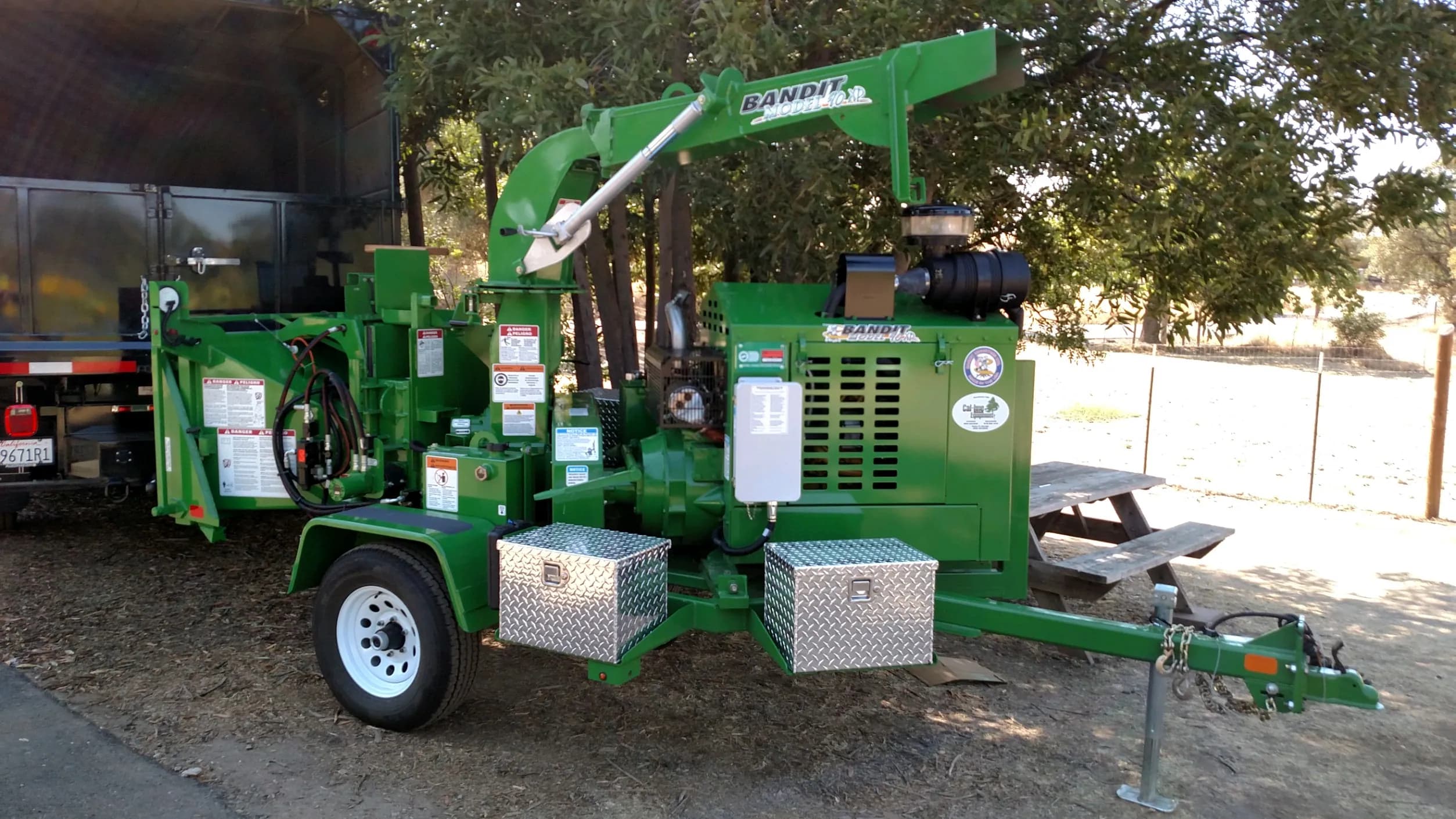 Tree service areas across Northern California